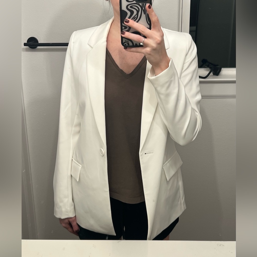 Stylish White Blazer